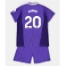 Maillot de foot Tottenham Hotspur Mohammed Kudus #20 Troisième vêtements enfant 2026-27 Manches Courtes (+ pantalon court)